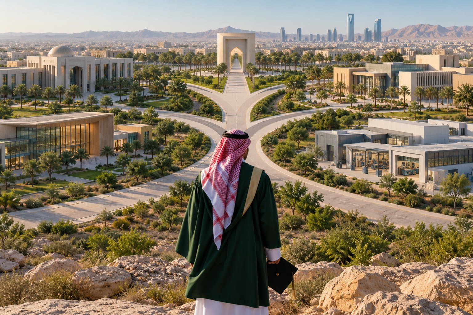 طالب سعودي يقارن الجهات التعليمية المشمولة في منصة قبول