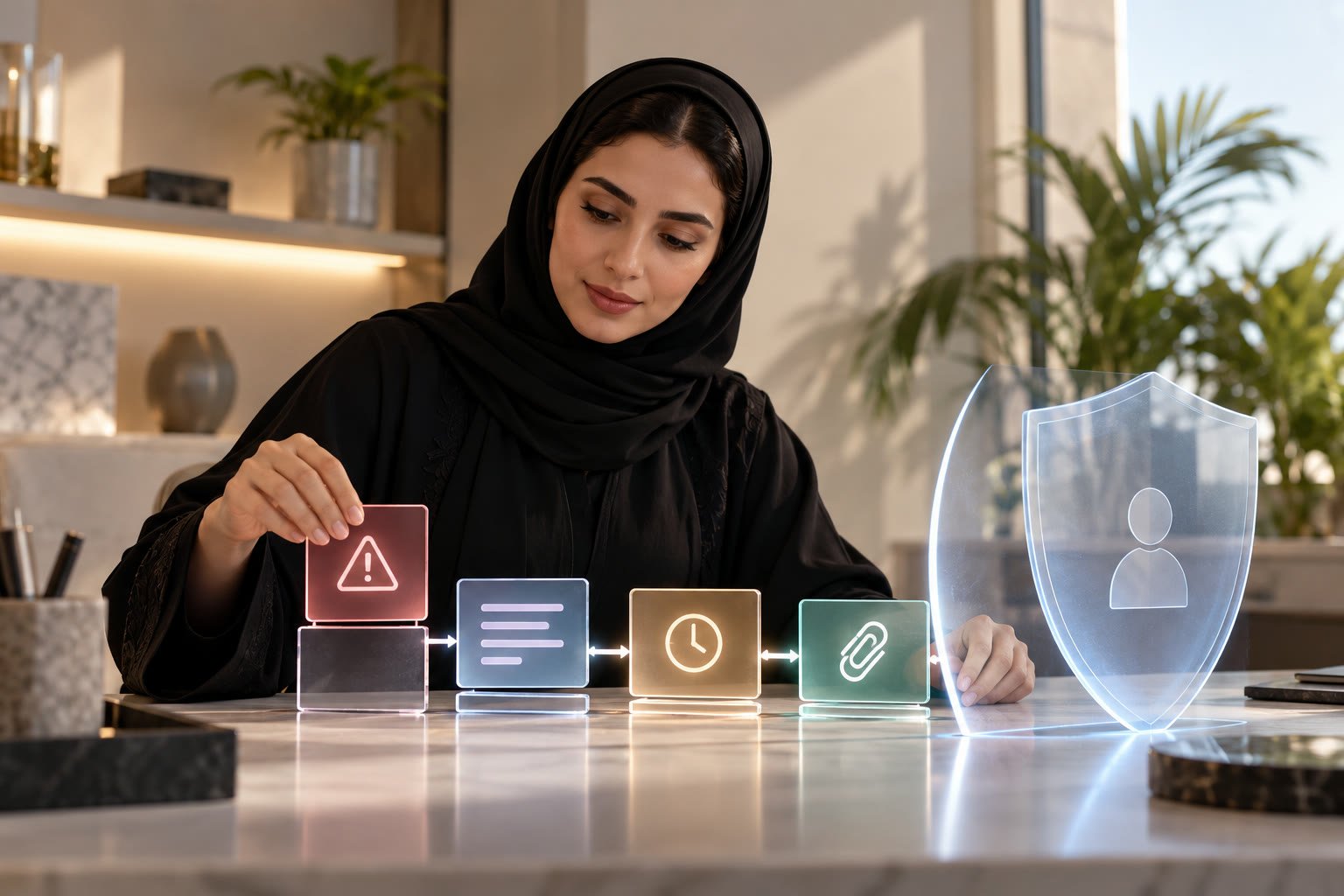 طالبة سعودية تجهز وصفًا واضحًا لمشكلة تقنية في منصة قبول