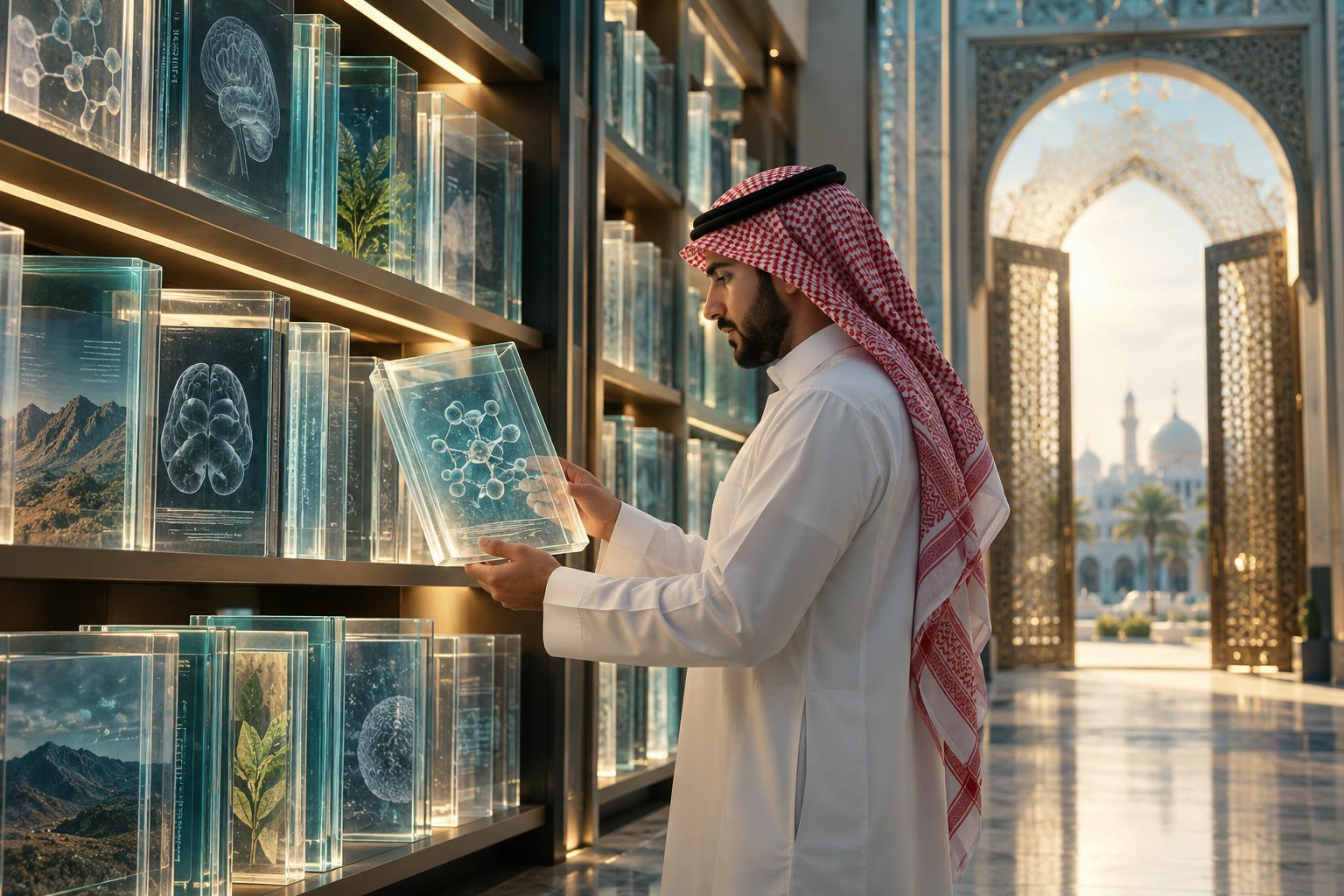 باحث سعودي يصل إلى مجموعة مجلات علمية مفتوحة عبر رف رقمي مجرد