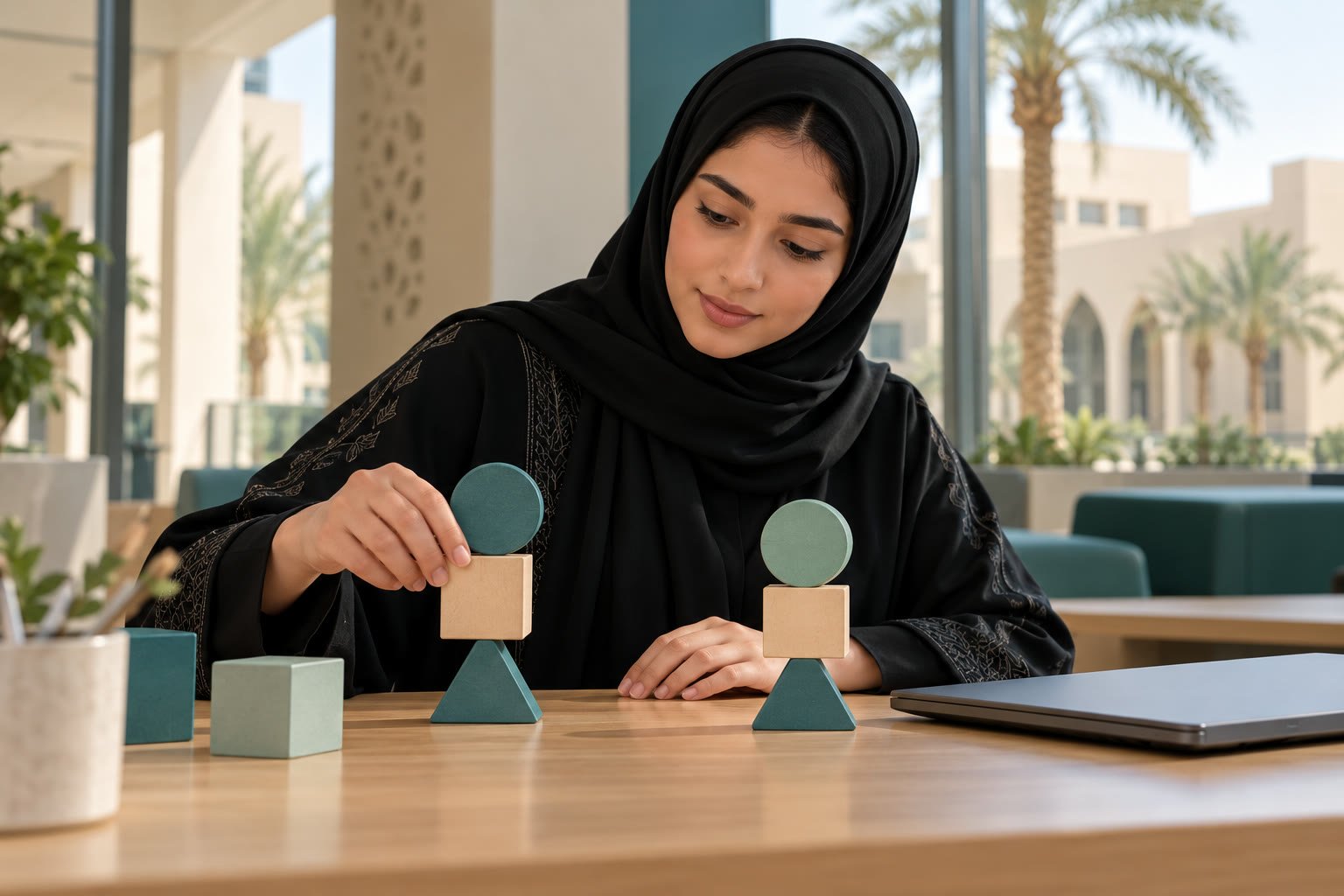 طالبة سعودية تقارن بيانات هوية صحيحة مع سجل جامعي رمزي